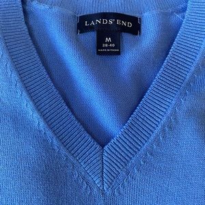 Lands End Men’s V-Neck Sweater Vest